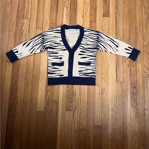 Mini Rodini 80/86 (9-18M) Stripey Cardigan